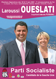 Tract - Laroussi OUESLATI - campagne législative